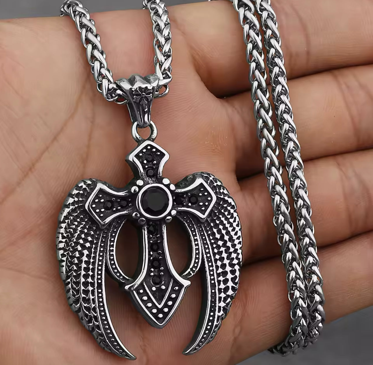 Celestia Cross Necklace