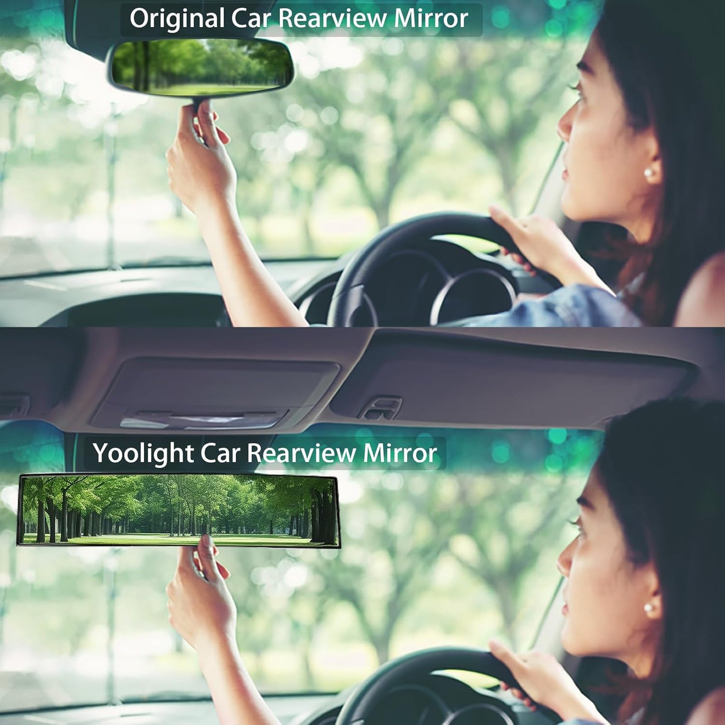 Custom Verse RGB LED Mirror