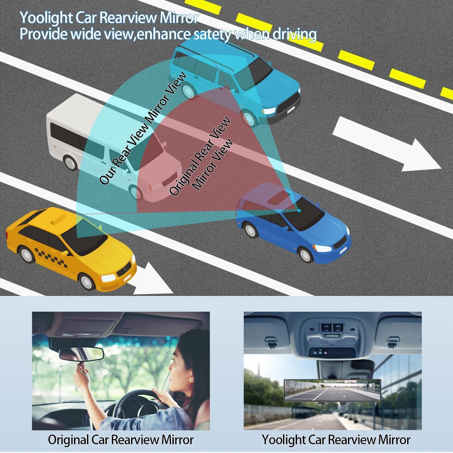 Custom Verse RGB LED Mirror