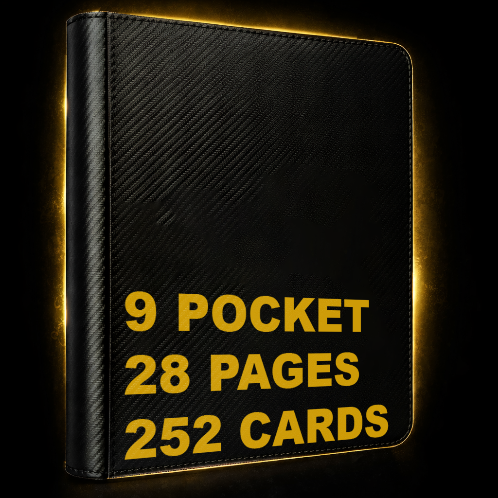 Gem Mint Co Toploader Vault Pro – Top Loader TCG Binder | Holds 252 Toploaders