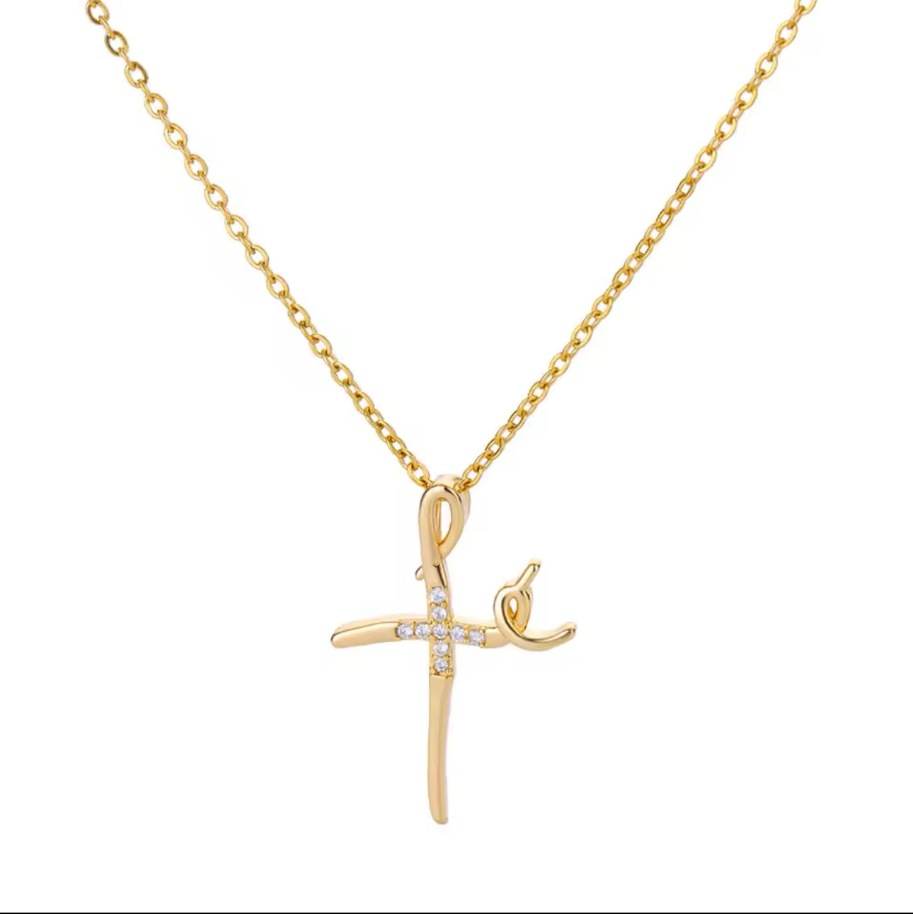 Faith Cross Necklace