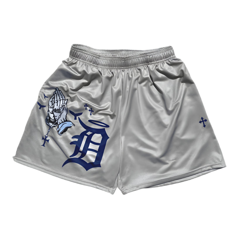 Detroit Prayer Hand Shorts