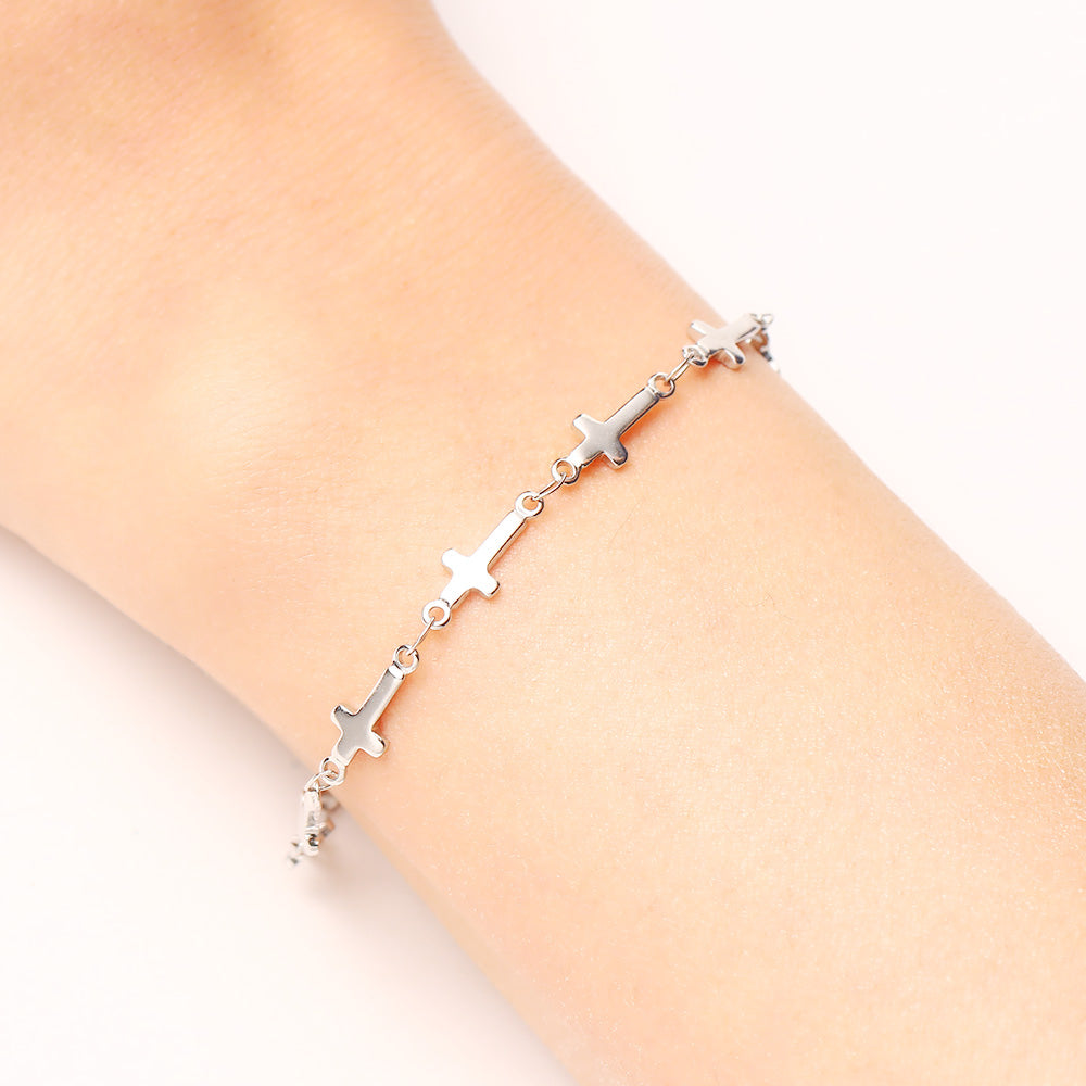 Mini Cross Bracelet