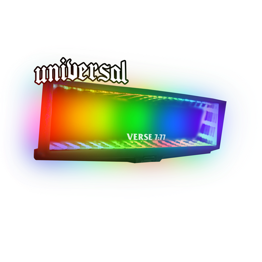 Custom Verse RGB LED Mirror