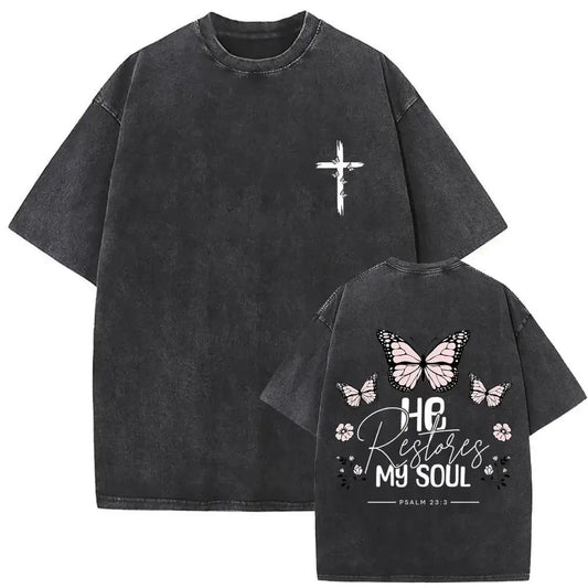 He Restores My Soul Tee