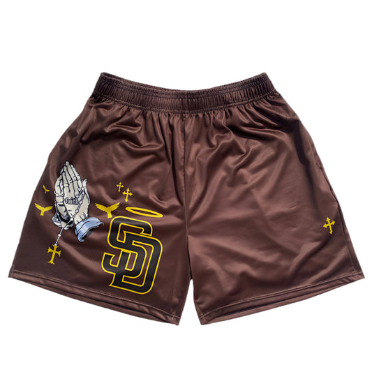 San Diego Prayer Hand Shorts