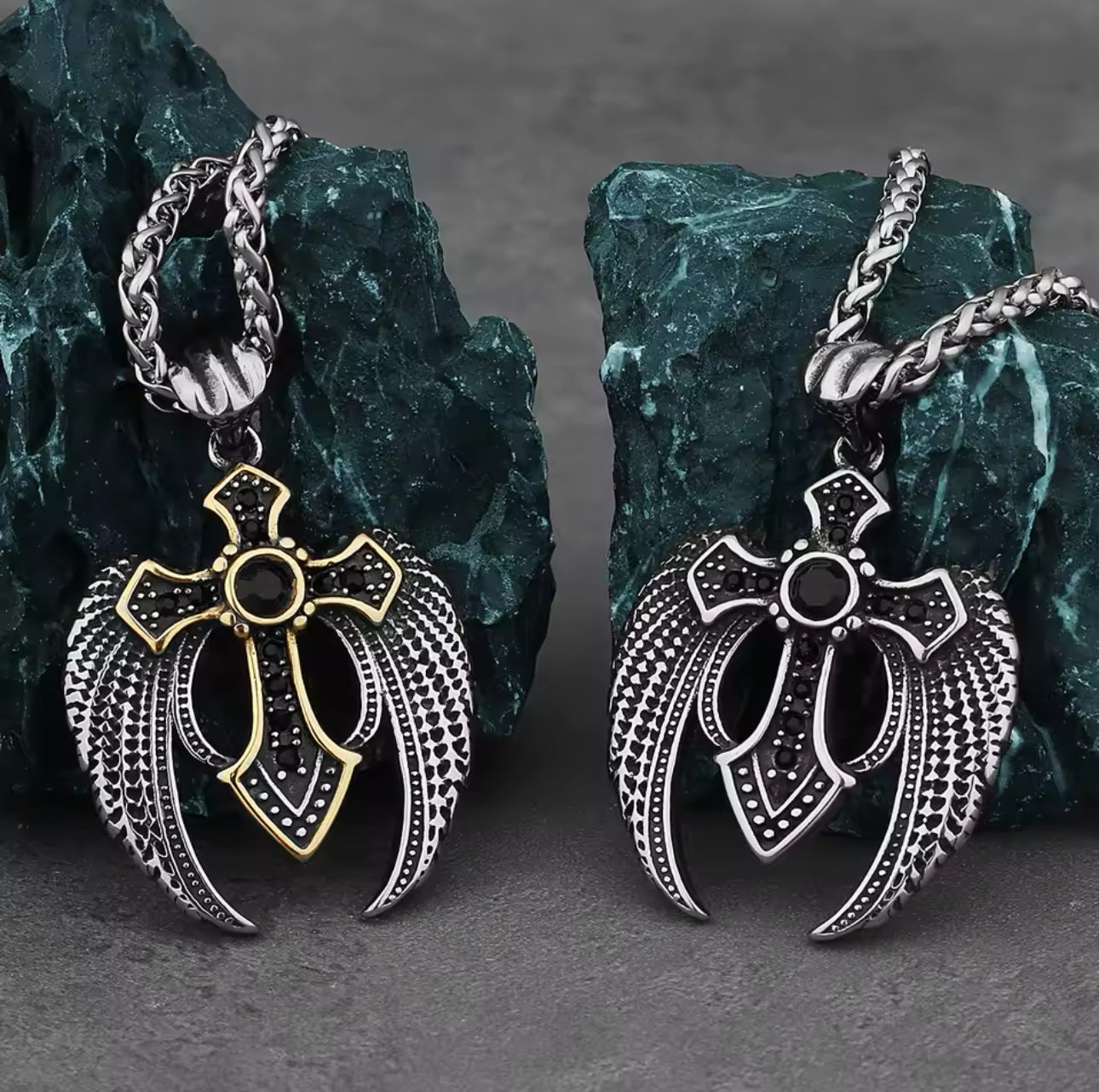 Celestia Cross Necklace