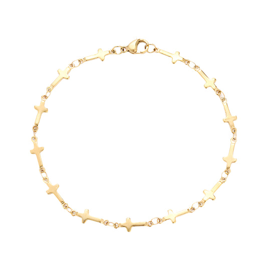 Mini Cross Bracelet