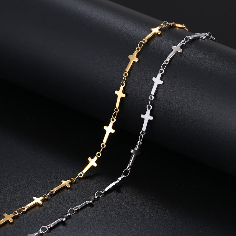 Mini Cross Bracelet