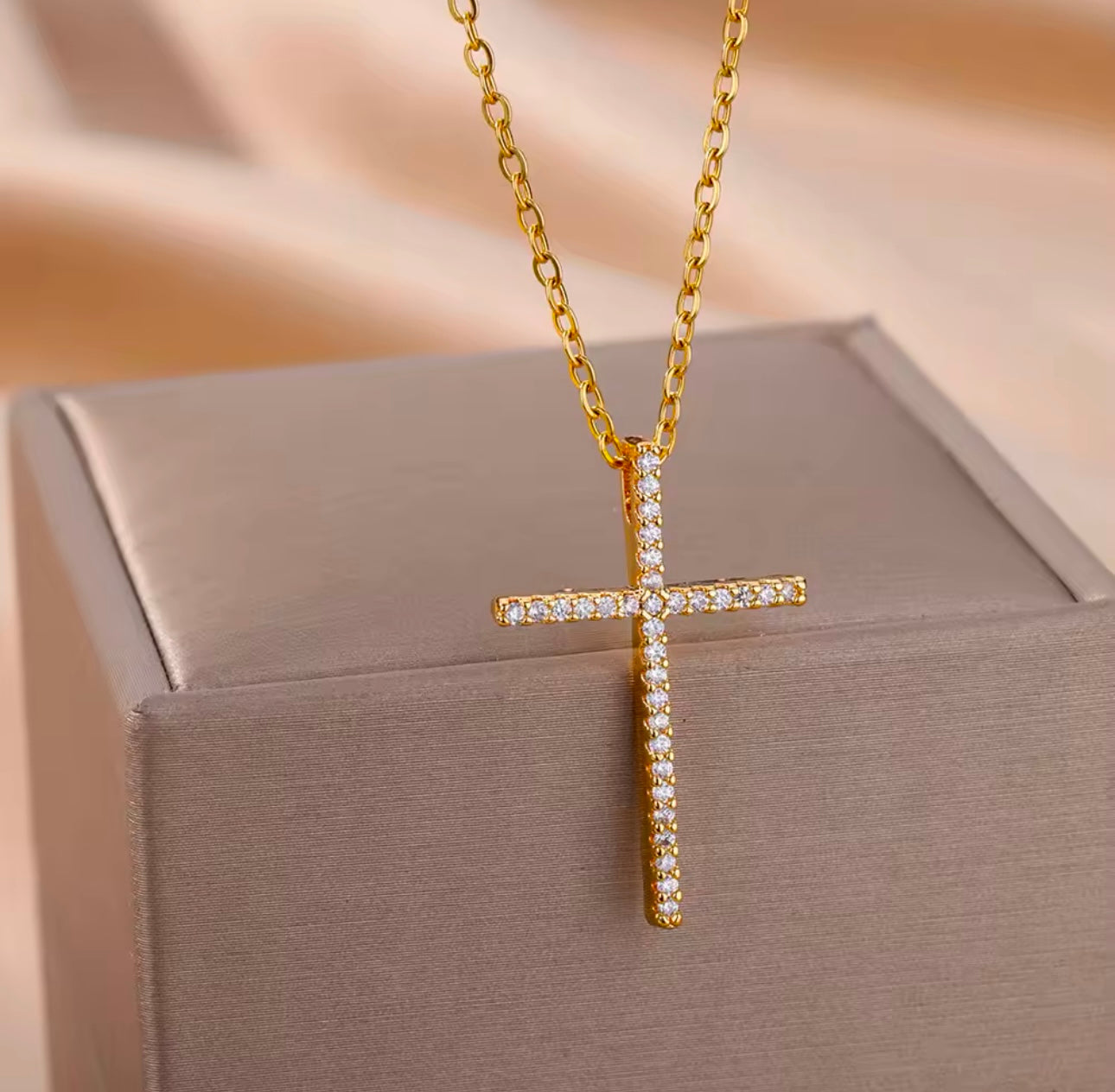Divine Hope Cross Necklace
