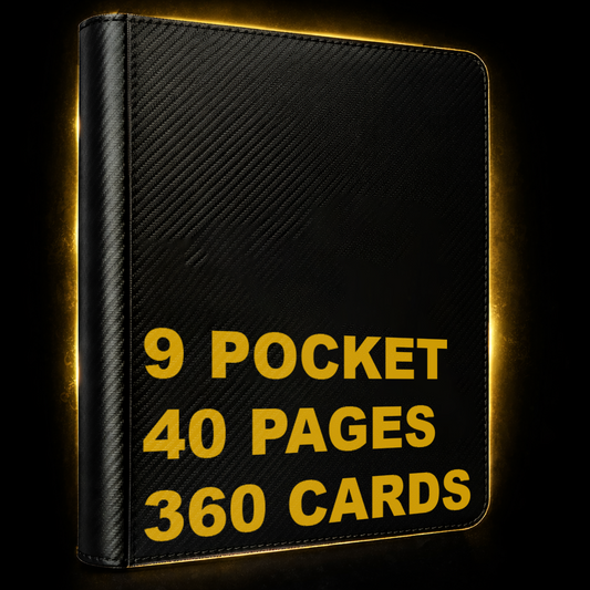 Gem Mint Co Elite Vault XL – High Capacity 9 Pocket TCG Binder | Holds 360 Cards