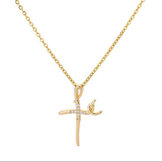 Faith Cross Necklace