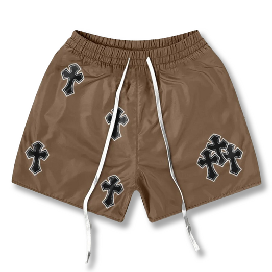 Tri Cross Khaki Short