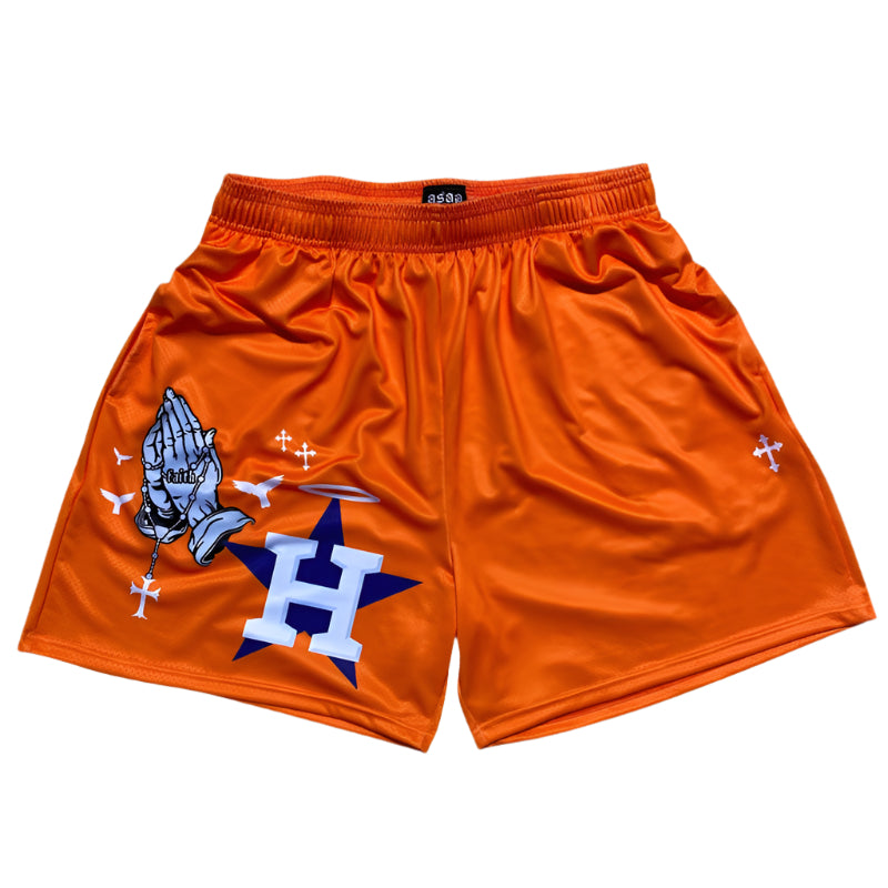Houston Prayer Hand Shorts