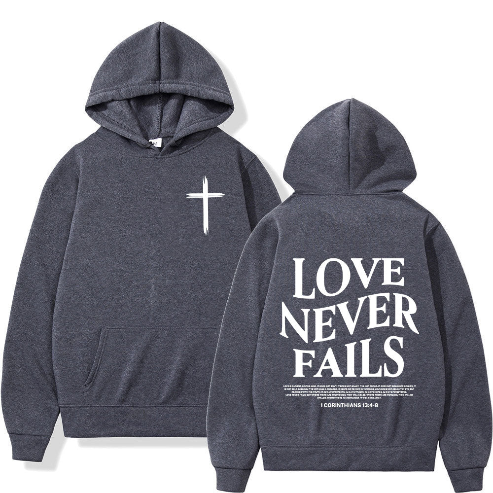 Love Never Fails Hoodie