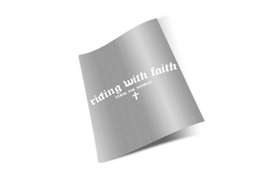 Riding With Faith Banner