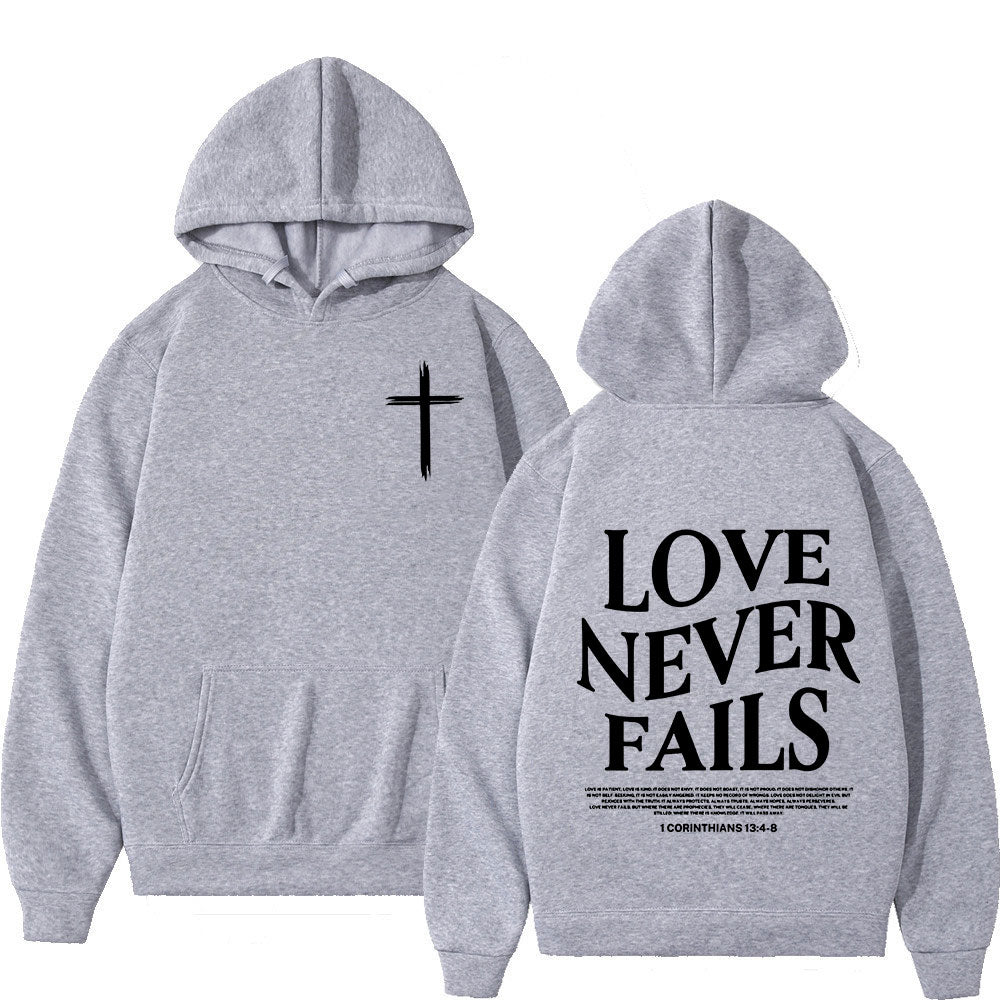 Love Never Fails Hoodie