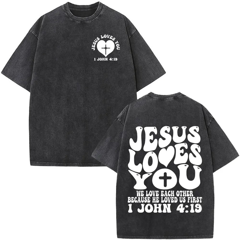 John 4:19 Tee