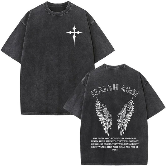 Isaiah 40:31 Open Wings Tee