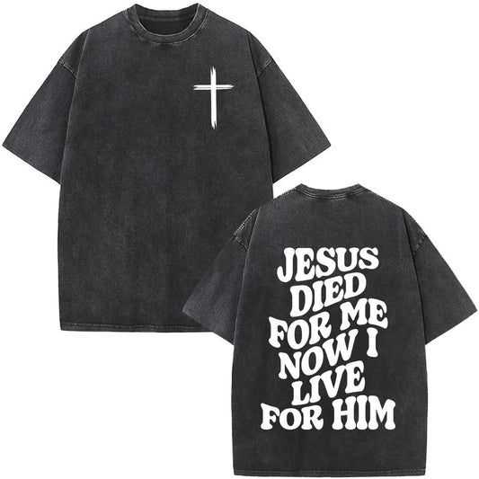 I Live for Him Tee